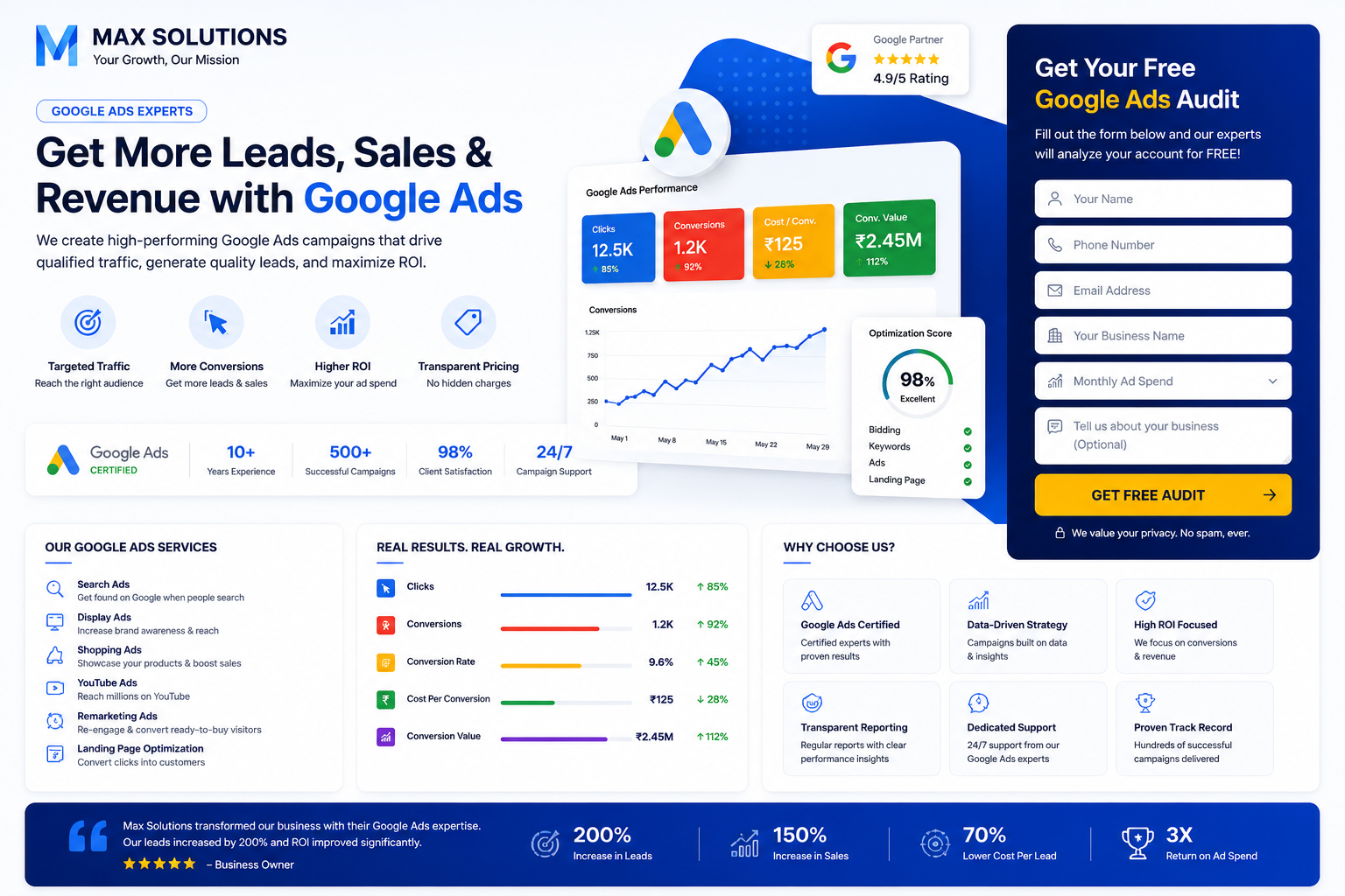 Landing Page